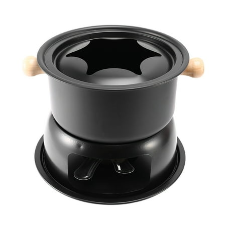 

Chocolate Fondue Maker Set Multifunction Carbon Steel Ice Cream Chocolate Cheese Hot Pot Melting Pot Fondue Set