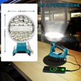 thumbnail image 3 of Portable flashlight LED Work Light For Makita/Milwaukee/Dewalt/Bosch/Black&Decker/Craftsman/Ryobi 14.4V 18V 20V Lithium Battery, 3 of 21