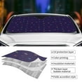 thumbnail image 3 of Yiaed Mathematical Symbols Print Car Windshield Sunshade Front Auto Car Front Window Sun Shade Foldable Sun Visor Shield Cover Auto Accessories for Sedan SUV Truck-Medium, 3 of 5