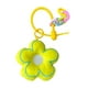 thumbnail image 5 of Llavero con colgante de flor para coche, mochila, bolso, cartera, accesorios Amarillo, 5 of 9