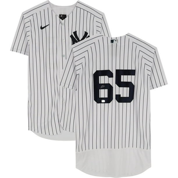 Nestor Cortes New York Yankees Autographed White Authentic Jersey