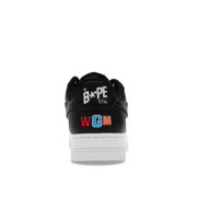 BAPE Mens A Bathing Ape Bape Sta Low Shark Pack Black Shoes, from StockX