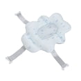 thumbnail image 3 of Asiento de baño para bebé, universal, flotante, plegable, suave y cómodo, alfombrilla de apoyo para bañera de bebé para baby shower, color azul agua, 3 of 14