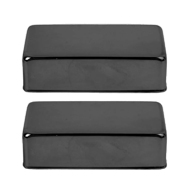 Cubierta de pastilla cerrada Cubierta de pastilla Humbucker Cubierta de pastilla de guitarra de latón 2PCS Cubierta de pastilla de guitarra eléctrica Tipo cerrado Humbucker ANGGREK Otros