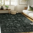 thumbnail image 3 of SPRINDAY Boho 5'x7' Area Rug, Large Vintage Distressed Green Rugs for living room Kitchen, Non-Slip Washable Carpet for Home Office Decor, 3 of 8