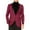 Burgundy, variant on Men's Tuxedo Jacket Slim Fit Shawl Collar Tuxedo Jackets for Men for Wedding, Business, Prom & Formal Wear - Tuxedo Separates