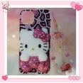 thumbnail image 2 of Funda de teléfono con incrustaciones de diamantes Sanrios Kawaii Hello Kitty, adecuada para Iphone 14, 13, 12, 11 Pro Max, Xs, Xr, 7, 8 Plus, Se202, 2 of 4