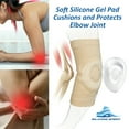 thumbnail image 2 of SKATING SPIRIT Gel Elbow Pads (1 Pair) - Cushion and Protect Elbow Joint for Dancing Figure Skating Gymnastic, Youth and Adult, 2 of 6