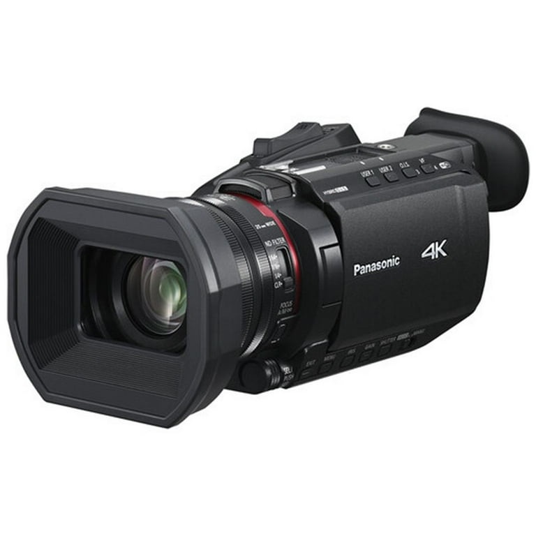 Panasonic, Camcorder UHD 4K, HC-X1600, 20x Optical Zoom - Walmart.com