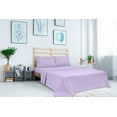 thumbnail image 5 of Royale Linens 2 Pack Bulk Flat Sheet Set - Top Sheets - Soft 1800 Microfiber - Wrinkle & Stain Resistant - for Hotel, Massage Table, Hospital, Dorm - Twin Flat Sheet Sold Separately (Twin, Lake Blue), 5 of 9