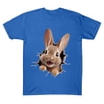 thumbnail image 4 of Ichuanyi Womens Vintage Flowers Crew Neck Shirt Graphic Tee Casual Graphic Tees Tops, 4 of 5