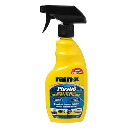 RAIN-X Plastic Water Repellent Spray Clear 355 ml (The Best Water Repellent Spray)