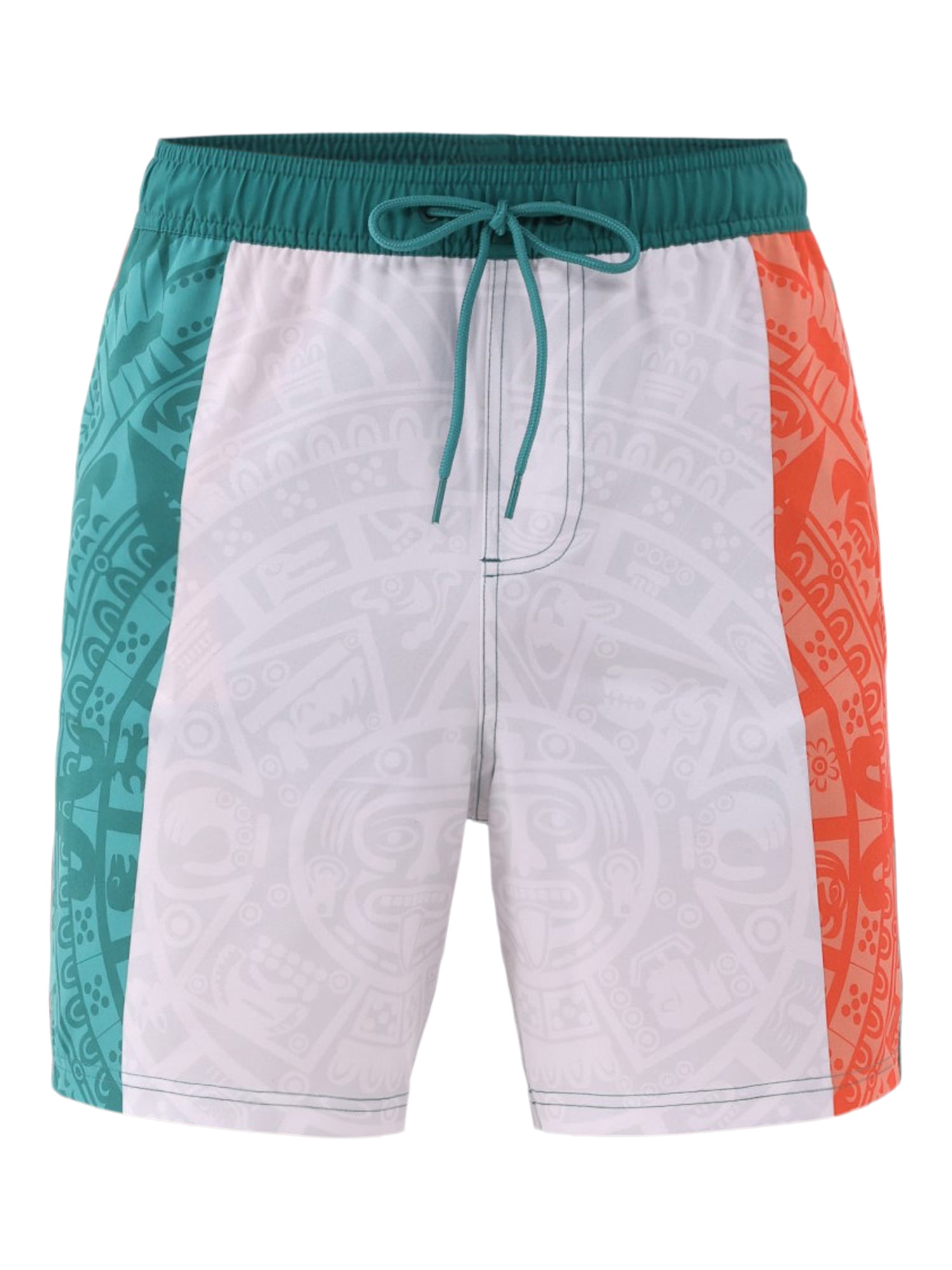 Aztec Men's and Men's Big & Tall Graphic Swim Shorts, Sizes S-3XL