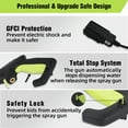 thumbnail image 5 of Electric Pressure Washer 4200PSl 2.8GPM, Foam Cannon with Hose Reel, Power Washer with 35FT Power Cord, 25FT Hose,4 Nozzles, for Cars, Driveways, Patios, Fences, Window, Garden(Green, Silver), 5 of 8