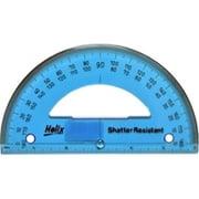 Maped Helix USA 12072 6 in. 180 Shatter Resistant Protractor - Assorted Colors