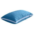 thumbnail image 2 of EazyTech Hotel Bed Pillow Queen Size for Back Side Stomach Sleepers - Ultra Soft & Supportive Down Alternative Filling Pillow with Breathable Fabric 20x30in Blue, 2 of 6