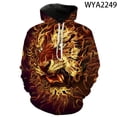 thumbnail image 3 of Sudadera con capucha de caza de ciervos para hombre y mujer, sudadera con capucha Harajuku con estampado 3D completo de caza de animales, sudadera con capucha informal de moda, envío directo, 3 of 5