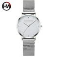 thumbnail image 2 of Hannah Martin Top Brand Women's Watch Fashion Luxury Frosted Star Design Japanese Movement Women's Quartz Watches Dating Jewelry, 2 of 10