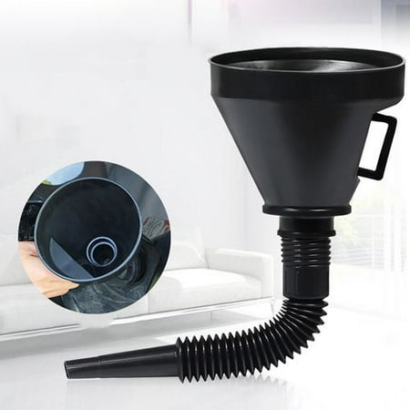 KABOER Plastic Car Motorcycle Funnel Engine Oil Water Liquid Gas Fuel Spout and Filter