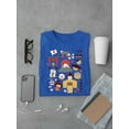thumbnail image 3 of Vintage Aesthetic Japanese Emoji Graphic Men's T-shirt, 3 of 4