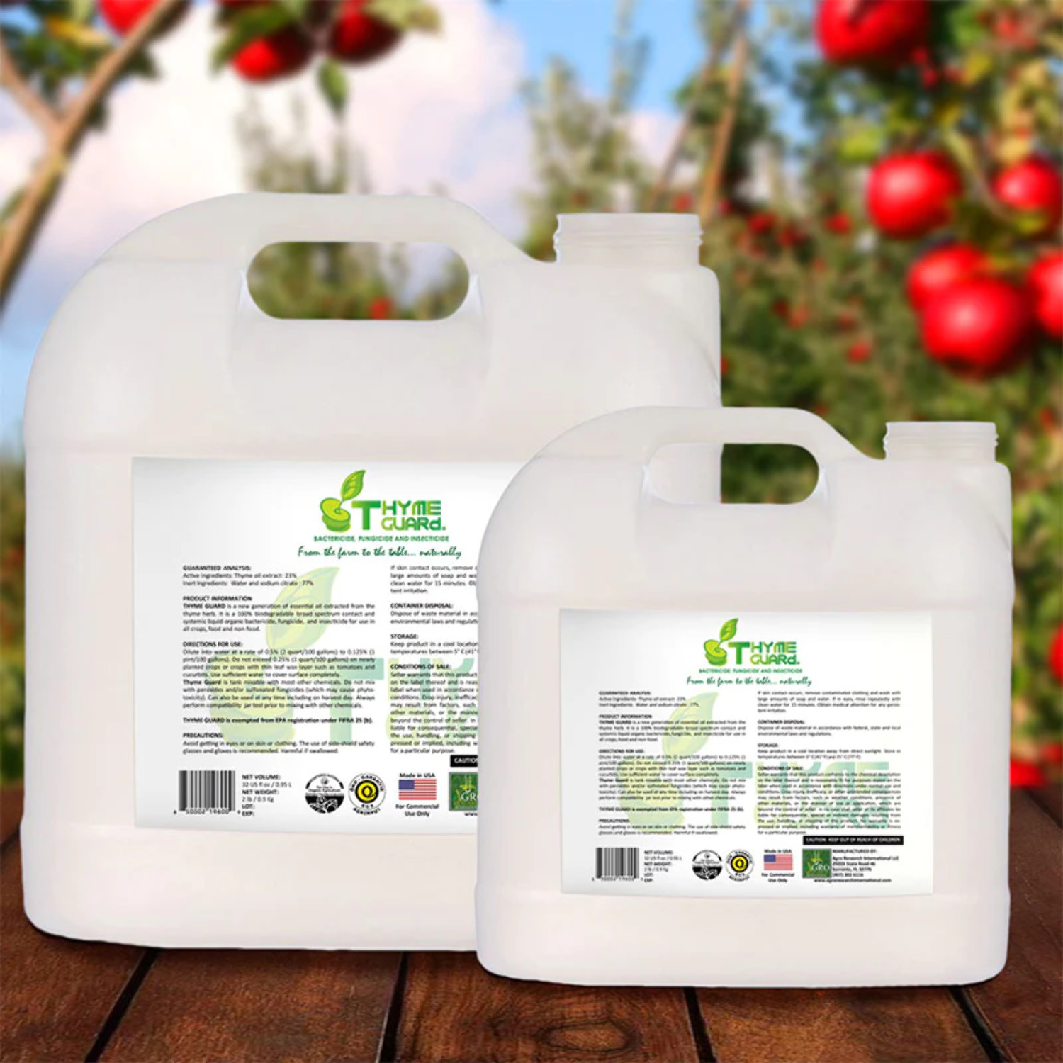 Thyme Guard Plant Concentrate, 32oz Organic Pest & Disease Control Spray