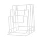 thumbnail image 3 of Soporte para tabla de cortar, soporte para tabla de cortar, organizador independiente, rejilla para tapas de ollas y sartenes, para placa de horno,, 3 of 8