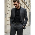 thumbnail image 3 of Maikun Belts for Men Black Belt Mens Dress Belt For Casual Suits Jeans Uniform, 3 of 7
