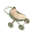 thumbnail image 1 of Siruishop Poussette Miniature Jouet Simulation Mobilier de Maison de Poupée pour Bébé Cadeau d'Anniversaire Vert, 1 of 8