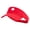 Red, variant on Canada Maple leaf Embroidered Sports Visor - Red OSFM
