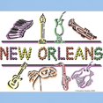 thumbnail image 3 of CafePress - New Orleans Bead Design Light T Shirt - Men's Classic Graphic T-Shirt, 3 of 4