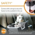 K&H Pet Products Hangin' Bucket Booster Toy Breed Dog Car Seat Gray 16 X 14.5 Inches