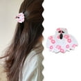 Cute Hair Clips Inch Small Hair Clips For Women Girls Acrylic Swank Tie