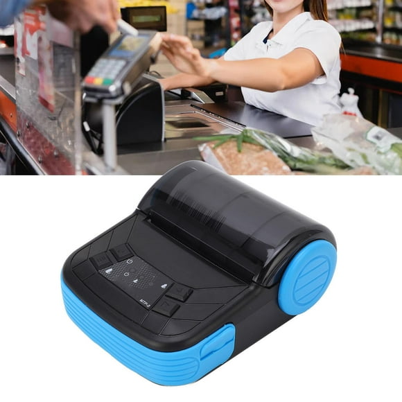 Thermal Printer, Thermal Receipt Printer Wireless with Large Capacity Lithium Battery for Invoice POS