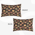 thumbnail image 4 of Daiia Heart Bedding Waterproof Pillow Protector Zippered Queen – Bed Bug Proof Pillow Encasement-14"x20", 4 of 9