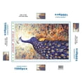 thumbnail image 4 of Oficina, manualidades, suministros de papelería Rompecabezas de imágenes con diseño de animales y paisajes para adultos, juego para el hogar, 1000 piezas, útiles escolares, 4 of 4