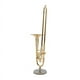 thumbnail image 1 of Modelo de TrombóN de Cobre Puro en Miniatura de 12 Cm con Soporte Mini Modelo de Instrumento Musical con Caja de Cuero Negro, 1 of 6