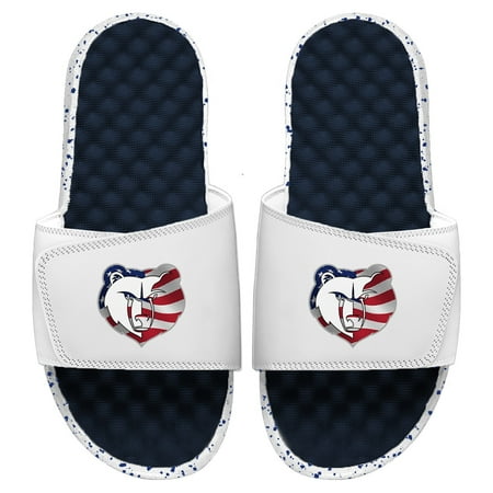 

Men s ISlide Navy/White Memphis Grizzlies Americana Slide Sandals