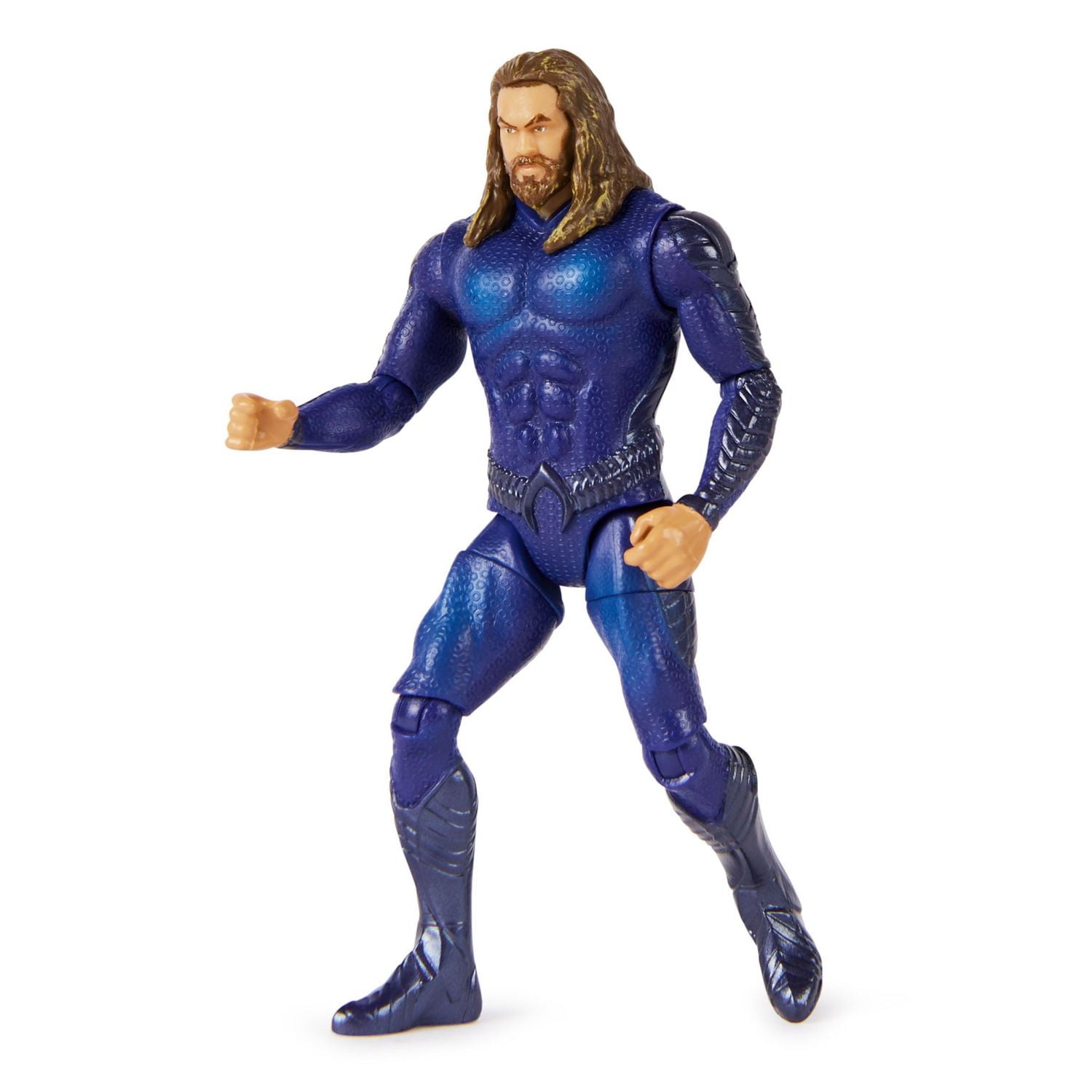 DC Comics, Aquaman Action Figure, 4-inch, 2 Accessories, Detailed Sculpt and Movie Styling, Collectible Superhero Kids Toys for Boys & Girls
