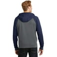 thumbnail image 3 of SPORT-TEK SPORT-WICK VARSITY FLEECE FULL-ZIP HOODED JACKET F20, 3 of 3
