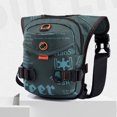 thumbnail image 1 of Bolsas para piernas caídas Bolsa impermeable para piernas en la cintura Gran capacidad para montar en bicicleta al aire libre FLhrweasw Nuevo, 1 of 7