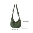 thumbnail image 3 of AOOOWER Student Canvas Bag Women Large Capacity Crossbody Bag Unisex Casual Shoulder Bag, 3 of 21