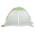 thumbnail image 3 of Pacific Play Tents Under The Sea Cabana with Zippered Mesh Front Polyester, Green Blue, Child, 3 of 11