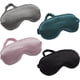 thumbnail image 1 of Sleep Mask 4 Pack Silk Eye Cover Soft Satin Blindfold Elastic Strap Night Eyeshade Travel Nap for Women Men Ormromra CZYD-YX103, 1 of 6