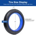 thumbnail image 3 of Bicicleta eléctrica Tire FengCan 20x4.0 (98-406), 20 pulgadas, grasa, 3 of 7