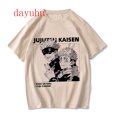 thumbnail image 3 of Camiseta de Manga Harajuku, camisa de Anime japonés, Jujutsu Kaisen, Gojo Satoru, camisetas gráficas Yuji Itadori, camiseta Unisex genial, 3 of 5