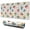 Colorful Princess Flower, variant on Long Mouse Pads for Desk,Fairy Princess Mushroom Pattern Desk Mats on Top Of Desks, Desk Mouse Pad Extra Large with 3mm Non-Slip Base and Stitched Edge for Gaming,Office,Work,Home 31.5"x11.8"