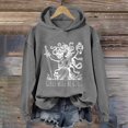 thumbnail image 4 of Girls Will Be Girls Halloween Hoodies for Women 2025 Vintage Witch Graphic Hoodie Sweatshirt Pullover Tops, 4 of 5