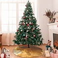 thumbnail image 7 of Lsque Golden Pig Cloud Fantasy Print Christmas Tree Skirt, Tree Skirt with Ties or Velcro, Perfect for Holiday Decorations, Halloween, and New Year-30", 7 of 7