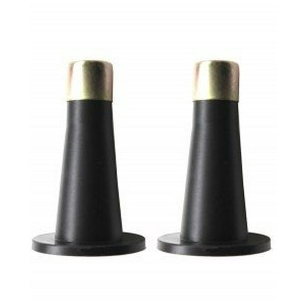 Gus Black Plastic Bed Frame Glide Legs (Set of Two)