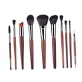 thumbnail image 3 of CTIRCHIU Nylon Wood Makeup Applicator 10Pcs Kit For Ladies Uniform Makeup Look, 3 of 8